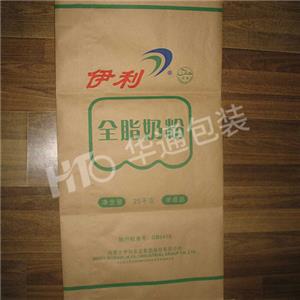 黃色國(guó)産紙縫(féng)底塑複(fu)合袋